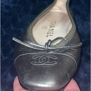 Chanel ballerina slippers size 8.5 400.00